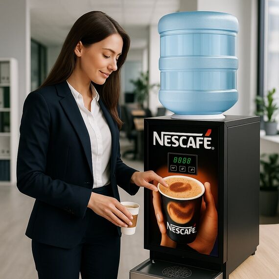 NESCAFE 3 TANK COFFEE & TEA VENDING MACHINE