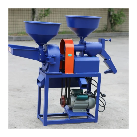 HEAVY DUTY COMBINED RICE MILL WITH PULVERIZER MACHINE WITHOUT MOTOR