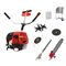 MULTI TOOL ATTACHED SIDEPACK BRUSH CUTTER, 52 CC, 2 STROKE