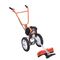 WHEEL TYPE BRUSH CUTTER WITH GX35 ENGINE 4 STROKE