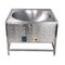STAINLESS STEEL 20 LTR TABLE TOP ELECTRIC KADAI, 26 INCH