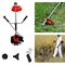 KISTON 4 STROKE BRUSH CUTTER, 139F, 35 CC, SIDEPACK WITH ATTACHMENT