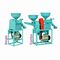 MINI RICE MILL WITH CROMPTON MOTOR, 3 HP