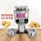 SEMI-AUTOMATIC STAINLESS STEEL POTATO CHIPS MACHINE, 0.5HP