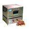STAINLESS STEEL GAS OPERATED PIZZA OVEN, 12X18 INCH