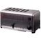 STAINLESS STEEL 6-BREAD POP UP TOASTER