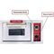 STAINLESS STEEL ELECTRIC OPERATED PIZZA OVEN, 12X18 INCH
