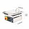 STAINLESS STEEL SINGLE SANDWICH GRILLER, 4 PCS