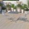 STAINLESS STEEL SQUARE FAST FOOD TABLE