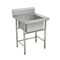 COMMERCIAL STAINLESS STEEL SINGLE SINK UNIT