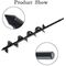 4" INCH EARTH AUGER DRILL BIT