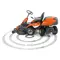 HUSQVARNA R 213C RIDE-ON FRONT MOWERS 344 CC
