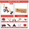 PETROL GRASS CUTTER WITH 2 STROKE 52CC ENGINE WITH FLAT TILLER ATTACHMENT