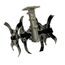 26 MM CIRCULAR TILLER ATTACHMENT FOR BRUSH CUTTER