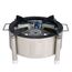 STAINLESS STEEL ROUND BHATTI, 15 INCH