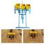 TRIPLE ROW SEED SOWING MACHINE AV-6A
