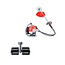 BACKPACK BRUSH CUTTER WITH TILLER ATTACHMENT, 31 CC, 4 STROKE