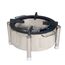 STAINLESS STEEL ROUND BHATTI, 15 INCH