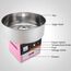 COMMERCIAL ELECTRIC COTTON CANDY MAKER MACHINE WITH 0.75 HP MOTOR