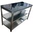 STAINLESS STEEL KITCHEN WORK TABLE (25=300)