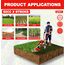 PETROL GRASS CUTTER WITH 2 STROKE 52CC ENGINE WITH FLAT TILLER ATTACHMENT