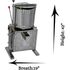 TILTING WET GRINDER WITH GEAR BOX, 5 LITRE