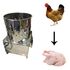 CHICKEN DE-FEATHERING MACHINE 0.5 HP 3-BIRDS