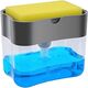 2 IN 1 SOAP PUMP PLASTIC DISPENSER FOR DISHWASHER LIQUID HOLDER