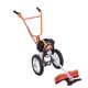 KISTON WHEEL TYPE BRUSH CUTTER WITH GX35 ENGINE, 4 STROKE