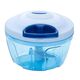 COMPACT VEGETABLE PLASTIC CHOPPER WITH THREE BLADES