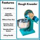 DOUGH KNEADER WITH 0.5 HP MOTOR