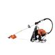 BACKPACK BRUSH CUTTER WITH TILLER ATTACHMENT, 31 CC, 4 STROKE