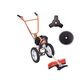 KISTON WHEEL TYPE BRUSH CUTTER WITH GX35 ENGINE, 4 STROKE