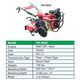 VIS RECOIL START DIESEL RUN POWER TILLER 6 HP