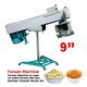 AUTOMATIC 9 INCHES NAMKEEN FARSAN MACHINE WITH 2 HP MOTOR AUTOMATIC 9 INCHES NAMKEEN FARSAN MACHINE WITH 2 HP MOTOR