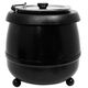 BLACK COATED SOUP POT 9 LTR