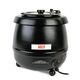 BLACK COATED SOUP POT 9 LTR
