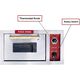 STAINLESS STEEL ELECTRIC OPERATED PIZZA OVEN 24X24 INCH