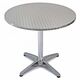 STAINLESS STEEL ROUND FAST FOOD TABLE