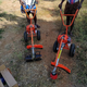 WHEEL TYPE BRUSH CUTTER WITH GX35 ENGINE 4 STROKE