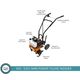 2 STROKE MINI POWER TILLER / WEEDER, 52 CC