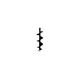 DOUBLE WOLF 68CC EARTH AUGER  (DOUBLE HANDLE WITH HEAVY FRAME)WITH 8 INC BIT