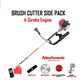 NEPTUNE BC-360 HEAVY DUTY SIDE PACK BRUSH CUTTER 4 STROKE