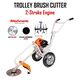 NEPTUNE BC-520W HEAVY DUTY WHEEL TYPE BRUSH CUTTER 2 STROKE WITH ROUND TILLER